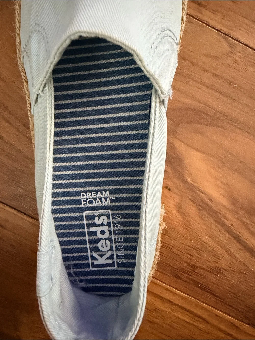 Keds light blue